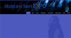 Desktop Screenshot of modelandtalentexpo.com